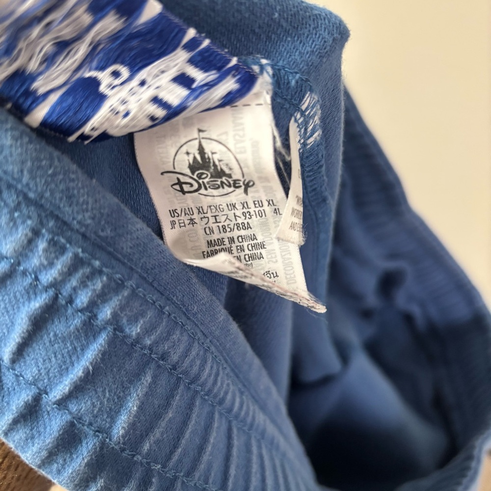 Walt Disney World Vault Collection 50 Size XL Blue Pants - Picture 4 of 7